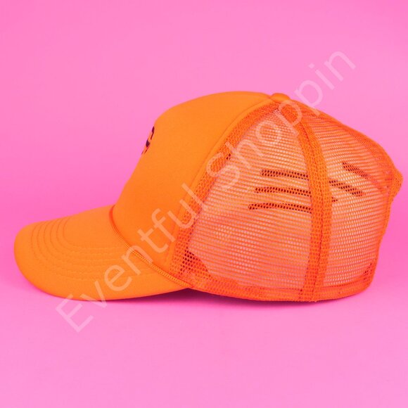 Nissun San Francisco Giants Lost Love Mesh Trucker Hat in Orange - Picture 3 of 8